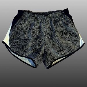 Nike Black & White Dri-Fit Running Shorts Sz Sm